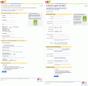 eBay formulaire d’inscription re-design : Avant-Après