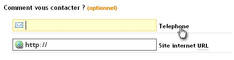 Formulaires Web : Label, Clic & Focus