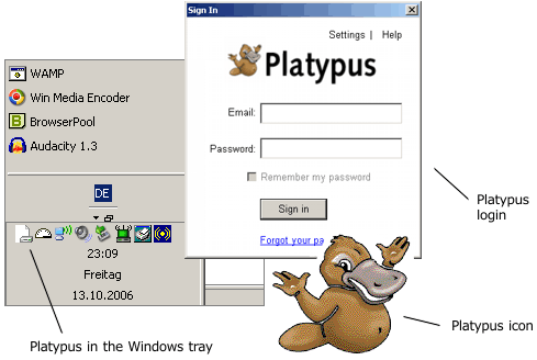 Google Platypus - Source : http://blogoscoped.com/archive/2006-10-13-n53.html