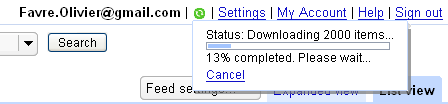 Google Gears : synchronisation
