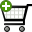 E-commerce icons : cart add (ajout au panier)