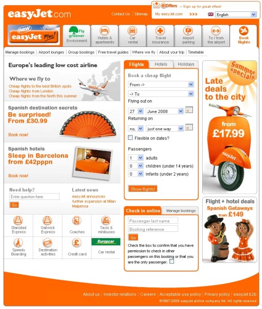 Design Easy Jet