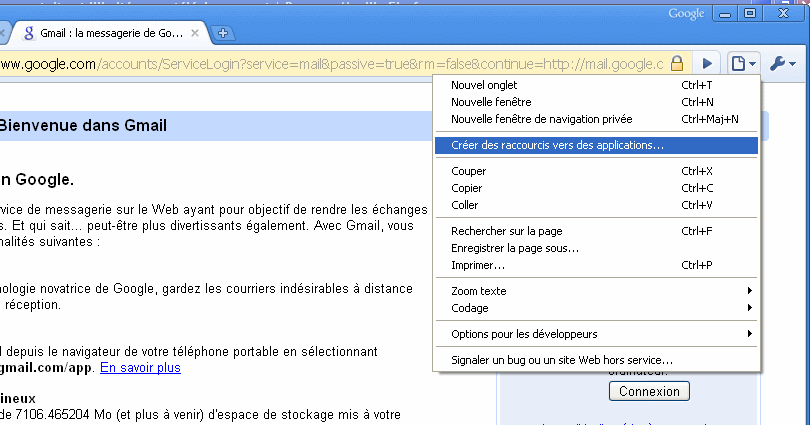 Chrome & Web applications